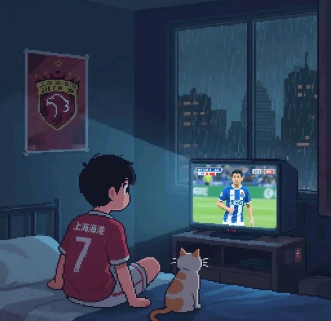 足球像素风头像